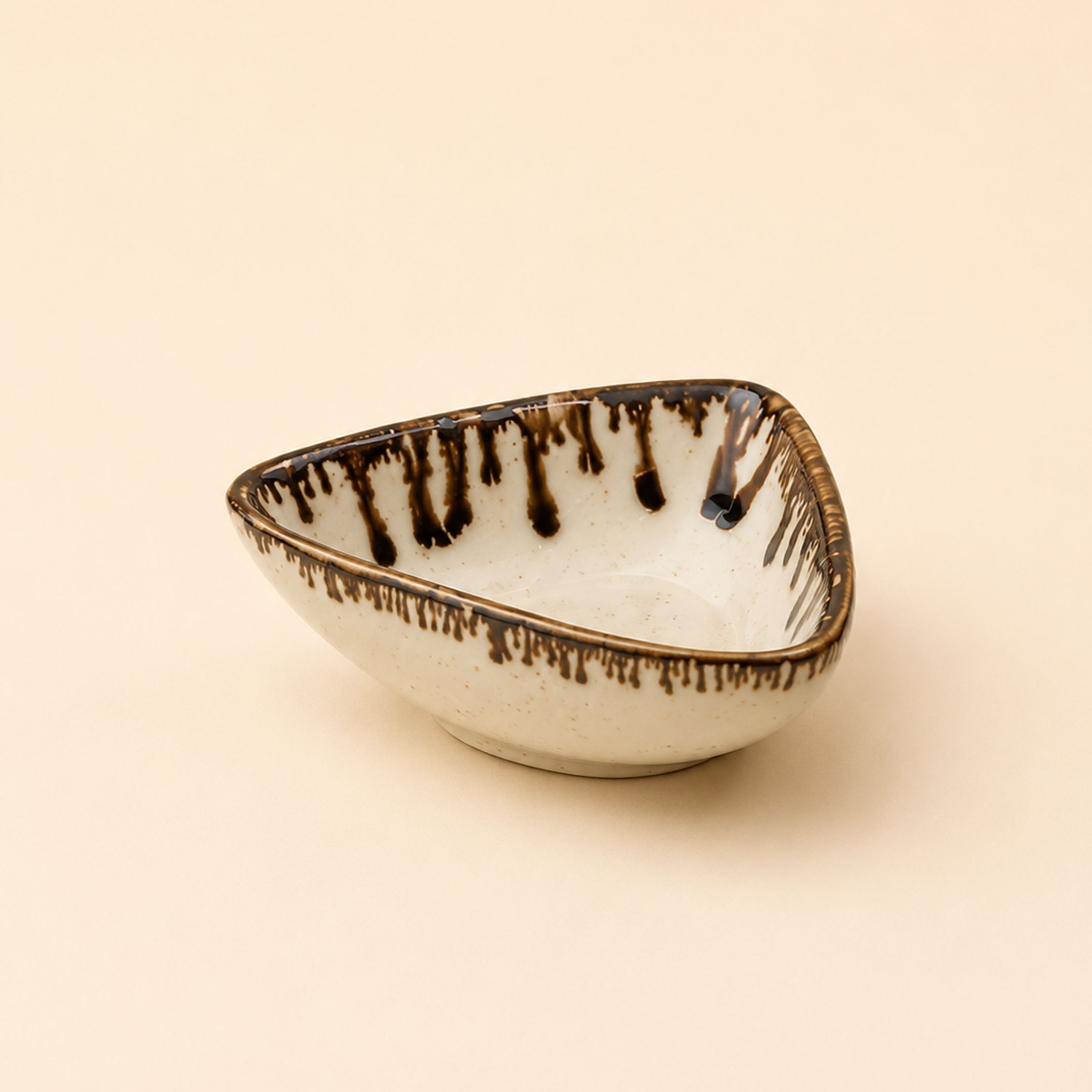Triangular Soya Dip Bowl