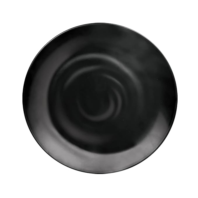Milton Round Swirl Melamine Dinner Plate