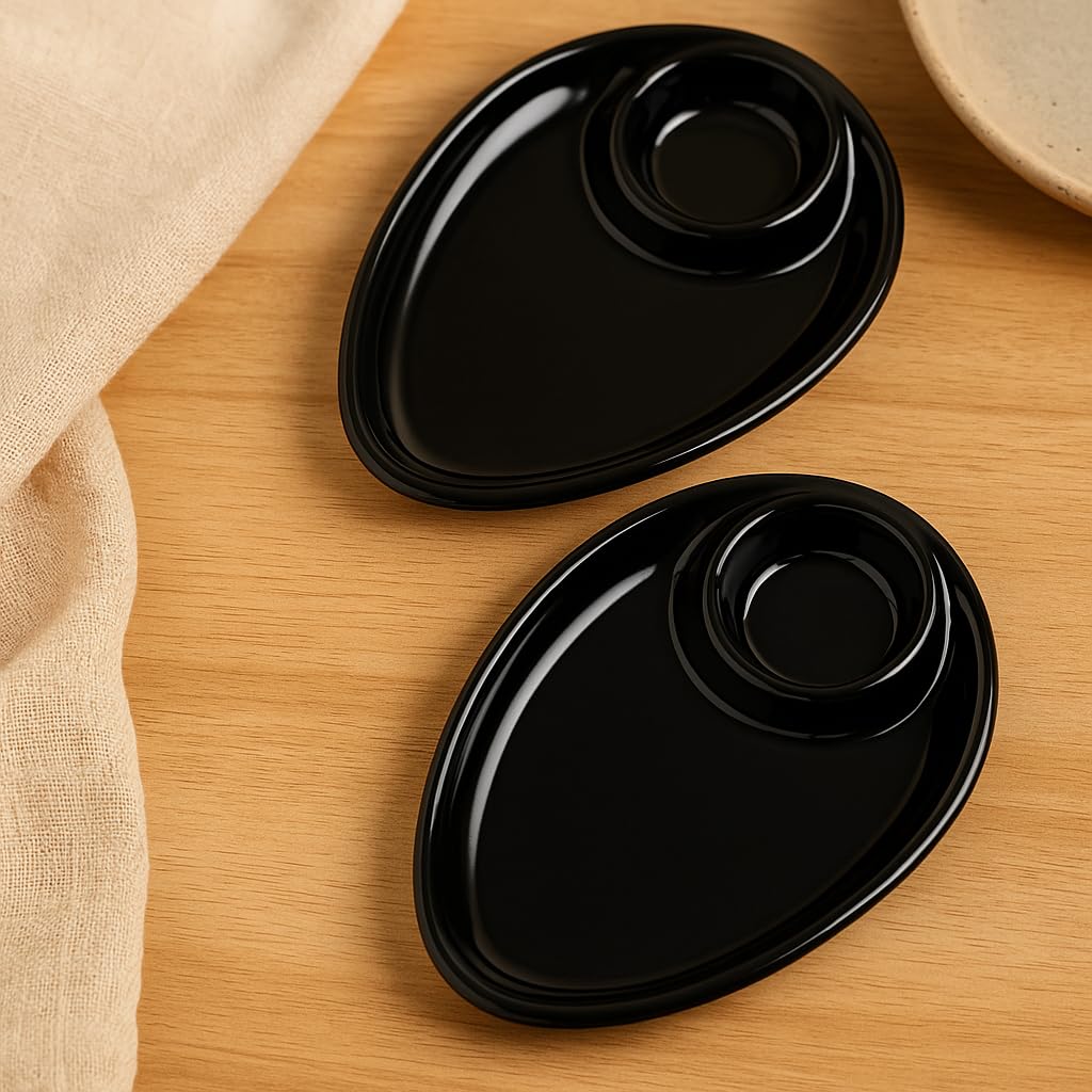 Melamine Division and Partition Starter Oval Shape Dinner Plates