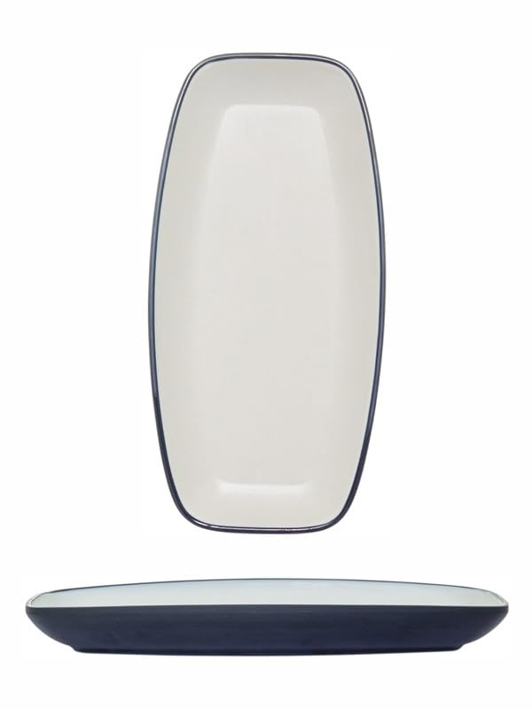 Servewell Double Toned Serving Rect. Platter (Set of 2pcs)