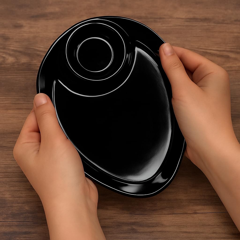 Melamine Division and Partition Starter Oval Shape Dinner Plates
