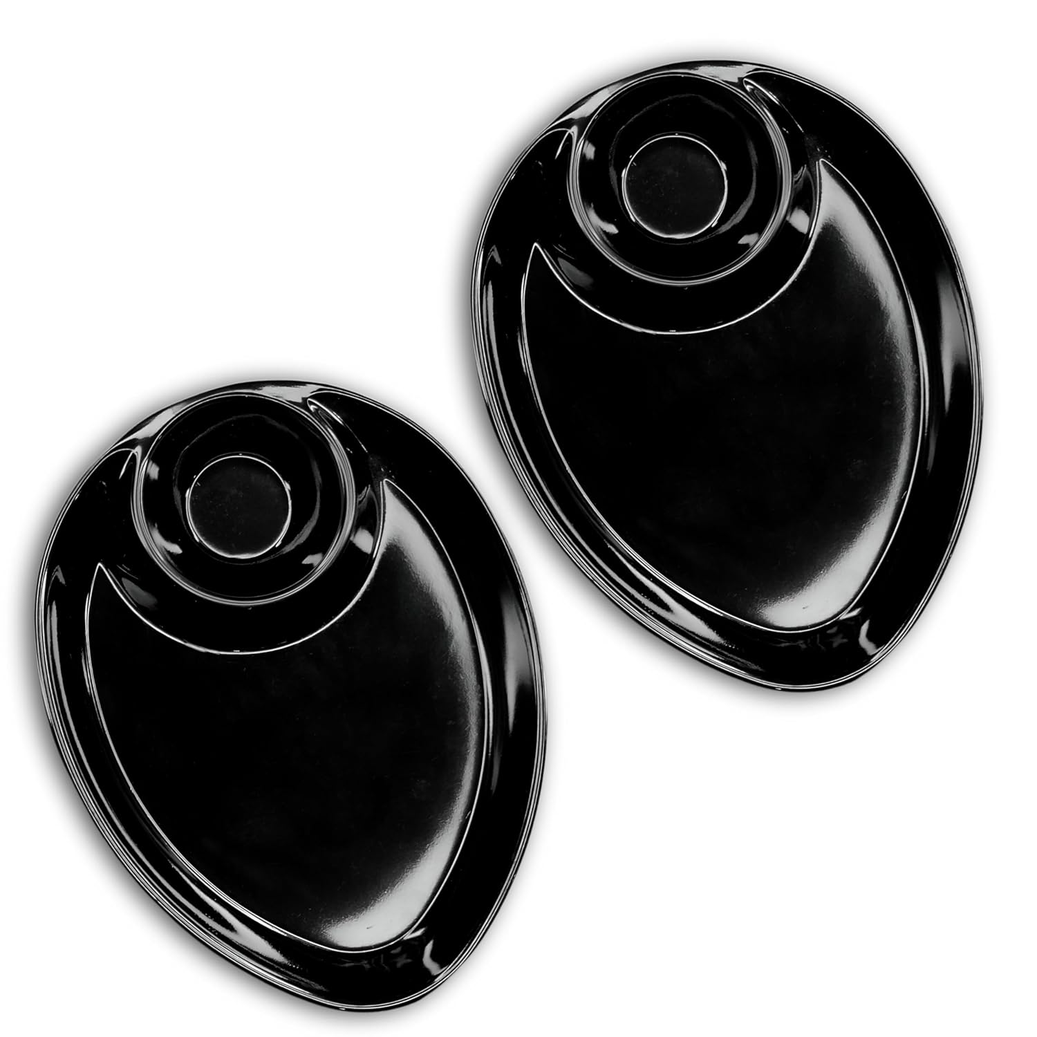 Melamine Division and Partition Starter Oval Shape Dinner Plates