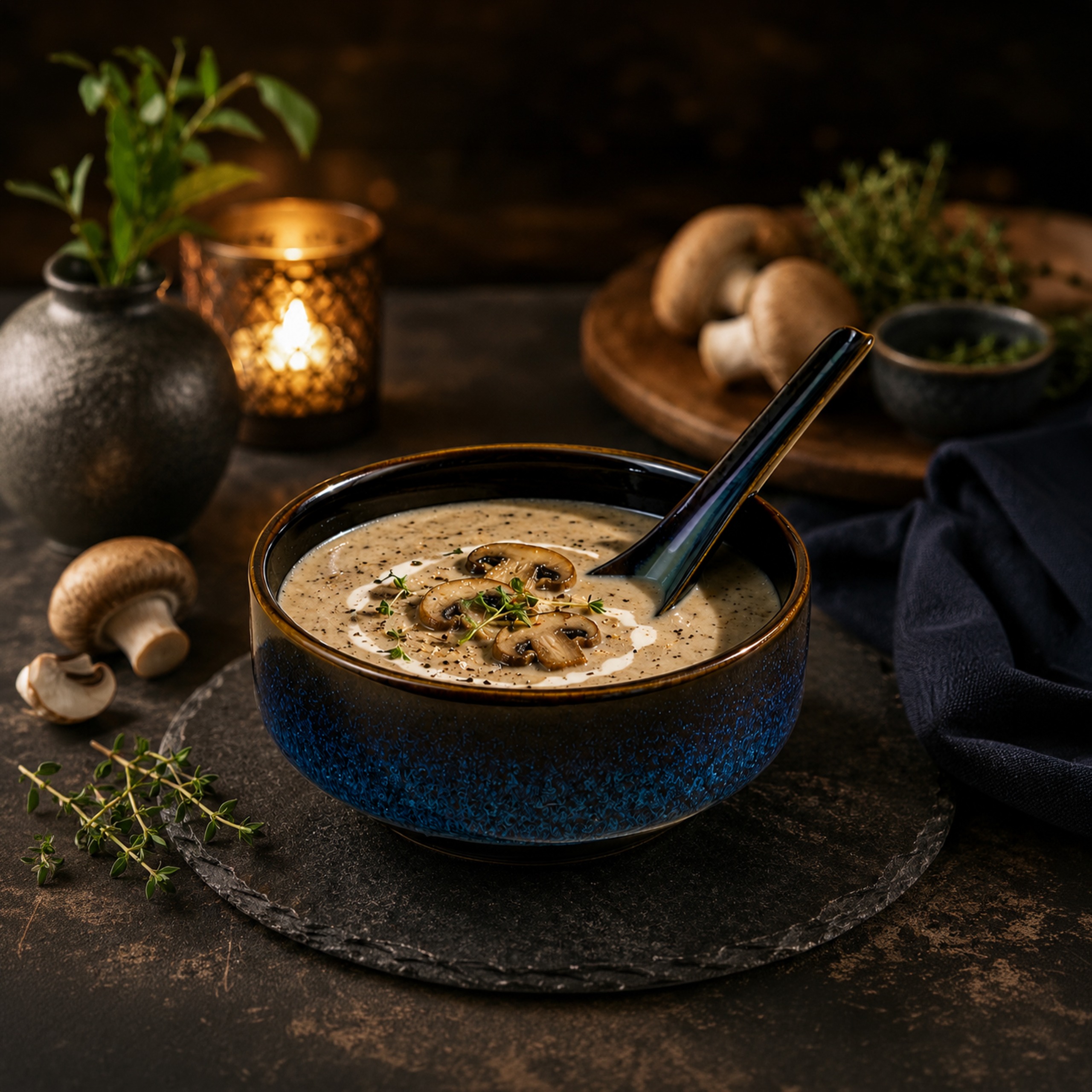 Soup Bowl & Soup Spoon